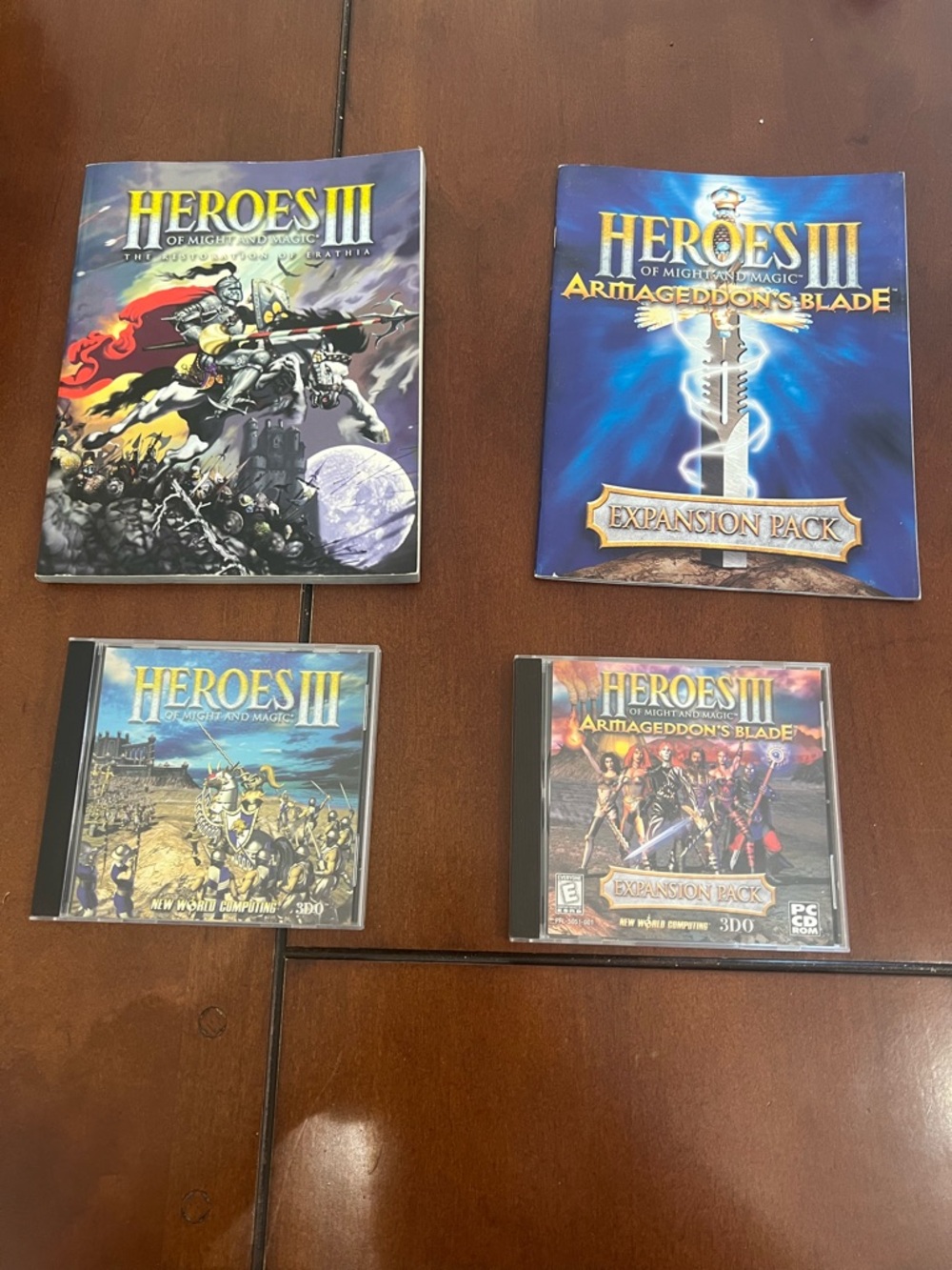 Heroes of Might and Magic III Complete Set - Blue Cover PC Game